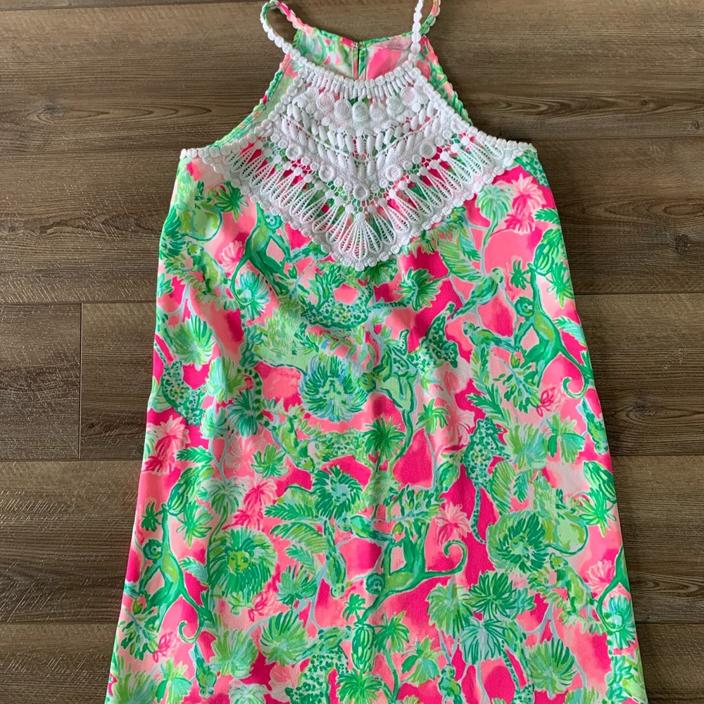 Lilly Pulitzer Halter Dress, Size 2